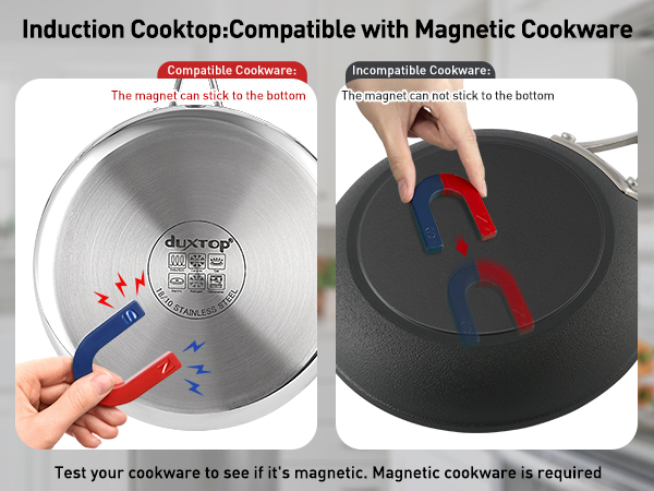 Duxtop 1800W Portable Induction Cooktop 2 Burner, 8620BI/BTK35
