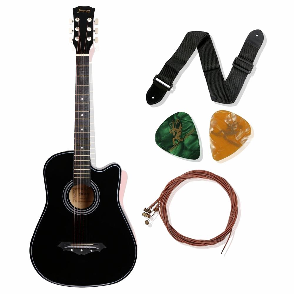 JUÂREZ JRZ38C/VTS ACOUSTIC 38" GUITAR WITH ACC (BLUE SUNBURST)