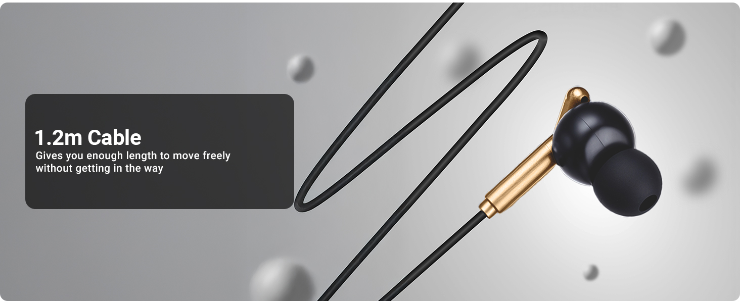 Zebronics Type-C Wired Earphones, in-Line MIC, Deep Bass, 1.2m Cable, 10mm Neodymium Driver, Light Weight, in-Ear Design, Compatible with Mobile, Tablet, Laptop (Bro C, White)