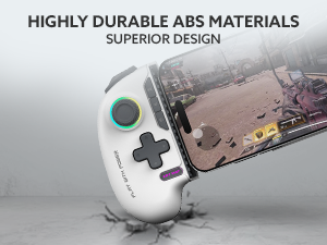 EvoFox Deck 2 Smartphone Gamepad with Hall Effect Triggers & Joysticks | Bluetooth Wireless Controller for Android, iOS, Windows, macOS & Nintendo Switch | Key Mapping, Macro Buttons, RGB Lighting