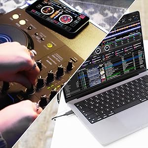 Pioneer DJ DDJ-FLX4 2-deck Rekordbox and Serato DJ Controller - Black