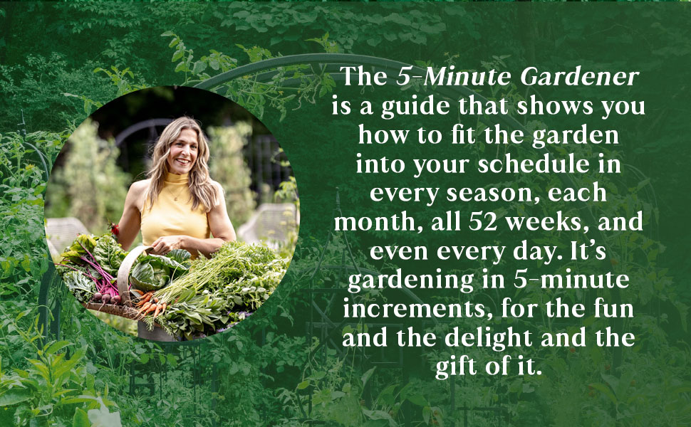 The 5-Minute Gardener: Year-Round Garden Habits for Busy People