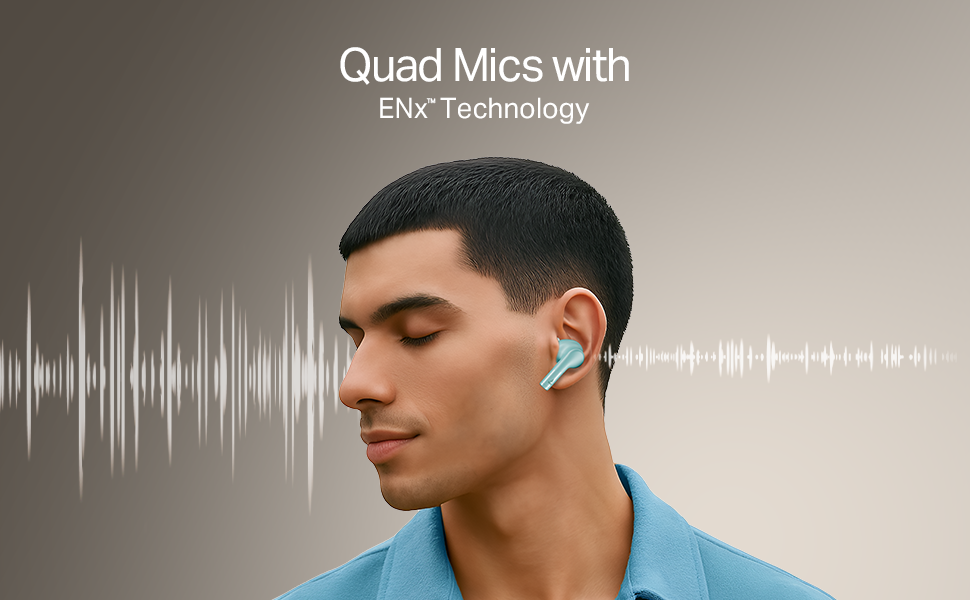 boAt Airdopes 141 Gen 2, 4 Mics ENx Tech, 48 Hrs Playback, Fast Charge, Low Latency, IPX4, v5.4 Bluetooth Earbuds, TWS Ear Buds Wireless Earphones with mic (Active Black)