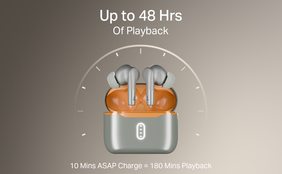 boAt Airdopes 141 Gen 2, 4 Mics ENx Tech, 48 Hrs Playback, Fast Charge, Low Latency, IPX4, v5.4 Bluetooth Earbuds, TWS Ear Buds Wireless Earphones with mic (Active Black)