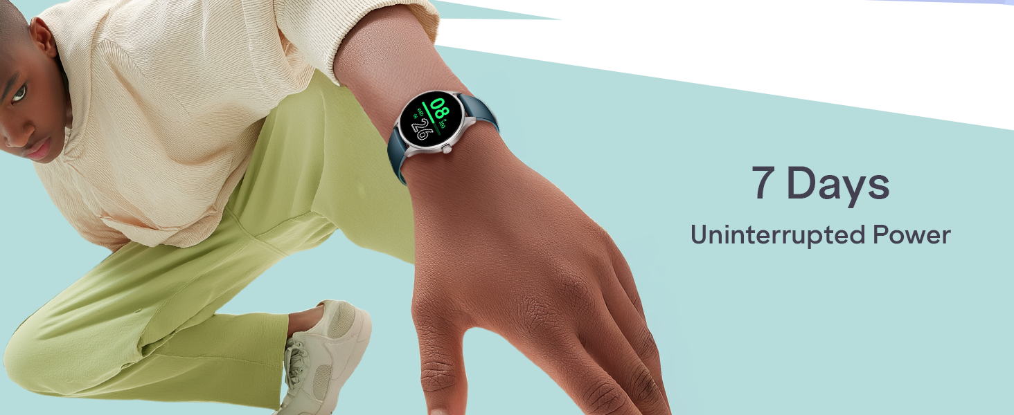 boAt Lunar Discovery Neo, 1.39" (3.5 cm) Round HD Display, Premium Metallic Finish, Animated Watchfaces, 100+ Sports Mode, Bluetooth Calling, Smart Watch for Men & Women (Cherry Blossom)