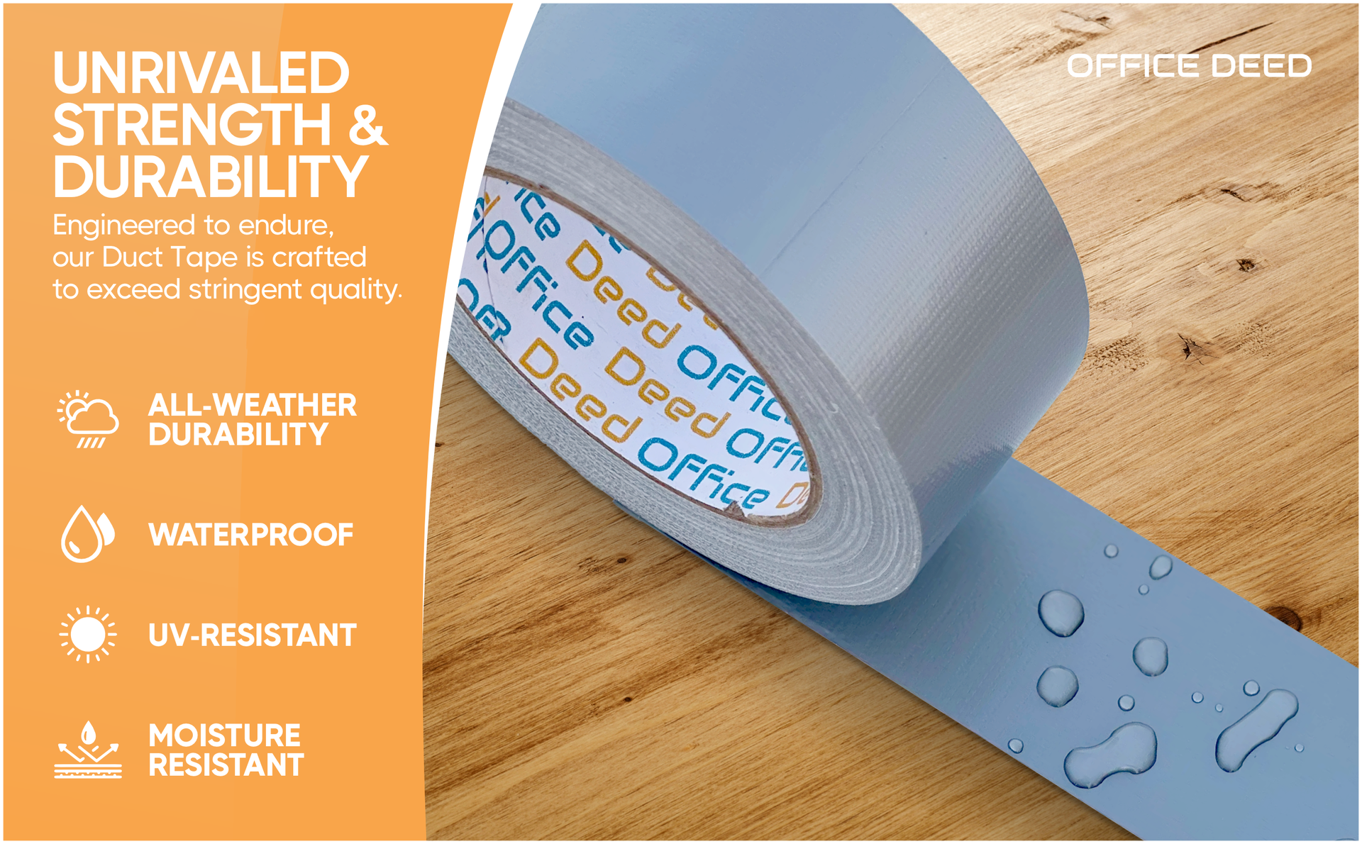 12 Pack Duct Tape Heavy Duty Waterproof, Bulk Silver Tape 30 Yards x 2 Inch