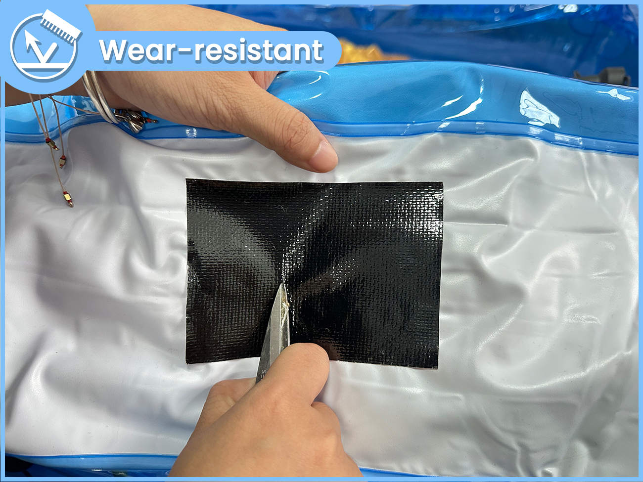 Heavy Duty Repair Tape for RV Underbelly, Awning, Tent, Leather, Boat Cover