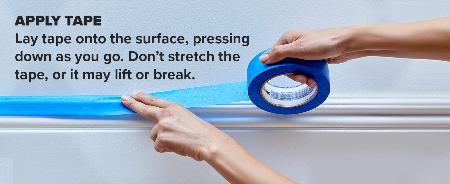ScotchBlue Original Multi-Surface Painters Tape, 1.5 Inch Wide (1.41 In. x 60 Yds) 3 Rolls, Blue Paint Tape Protects Surfaces and Removes Easily, Masking Tape for Indoor and Outdoor Use (2090-36AP3)