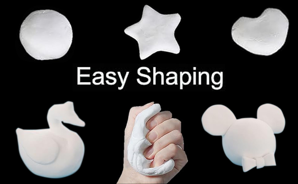 5-Pack White Seal Putty Waterproof Duct Seal Repair Sealing Clay, Quick Mending Mud for Drain Connection,Air Conditioning Hole, Wall Hole