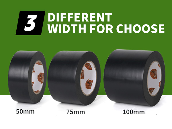 TAPEBEAR Corrosion Protection Pipe Tape 10mil PVC Pipe Wrap Tape 4" Wide