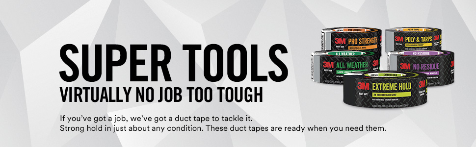 3M 2425 Duct Tape, 25 Yards, Gray