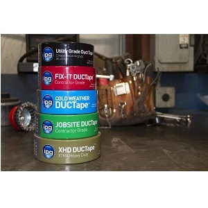 IPG - 6555SL Utility Grade Duct Tape 1.88" x 55 yd, Silver (3-Pack)