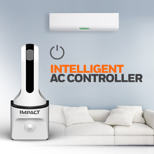 IMPACT by Honeywell Infrared AC Controller, white (HIME- M1)