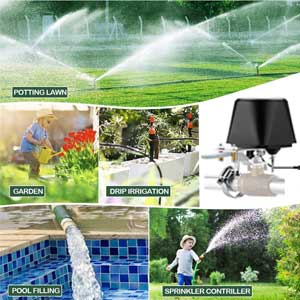 Protium Smart Water Valve, WIFI Control Water Valve manipulator Compatible with Alexa, and smart life app