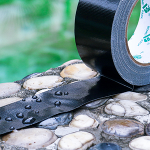 BOMEI PACK 5 Pack Black Duct Tape Roll Crafts, Residue Free Duct Sealing Tape Multi Pack, 8.3Mil x1.88Inch x 35Yds