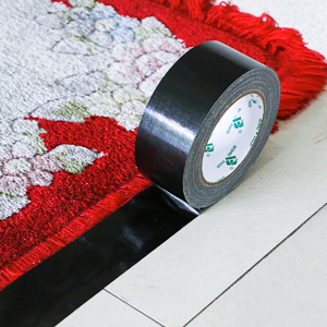BOMEI PACK 5 Pack Black Duct Tape Roll Crafts, Residue Free Duct Sealing Tape Multi Pack, 8.3Mil x1.88Inch x 35Yds