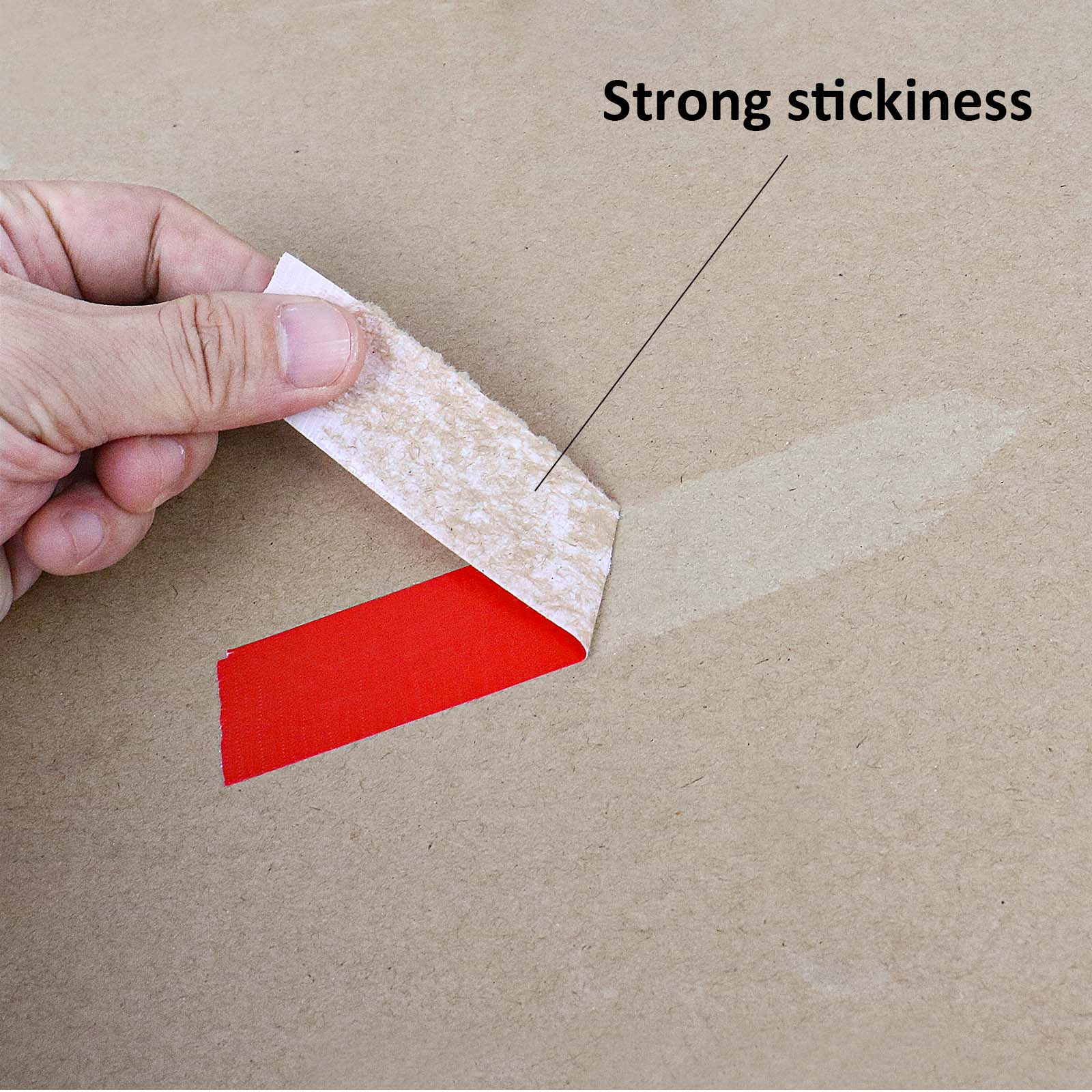 Duct Tape Heavy Duty - Red Tape Duct 1 Inches x 30 Yards 3 Pack, 8.27 mil, Strong, Flexible, No Residue, All-Weather and Tear by Hand - for Repairs, Industrial, Professional Use