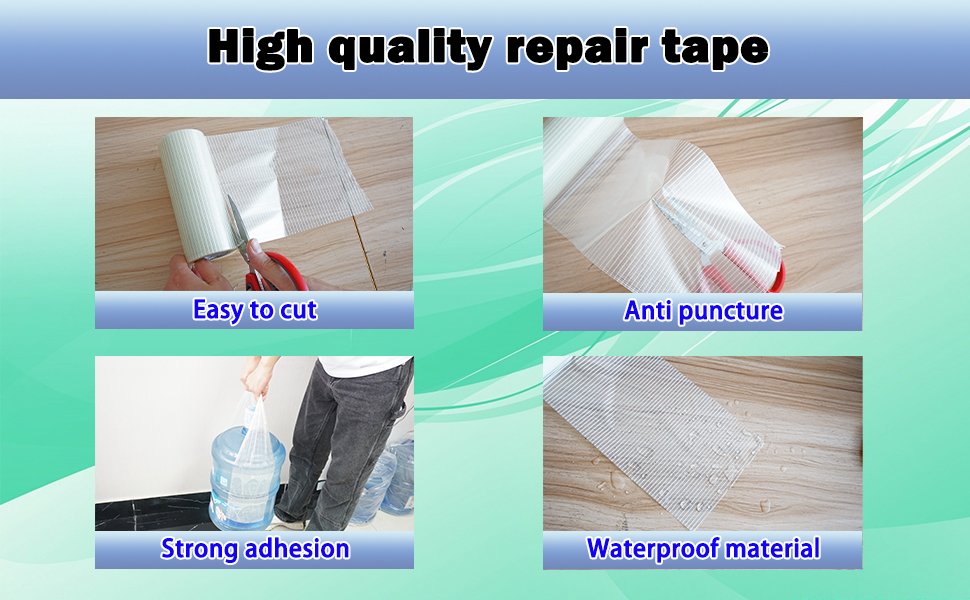 6 In x 35FT Heavy Duty Waterproof Tape for RV Awning and Canvas etc Repair
