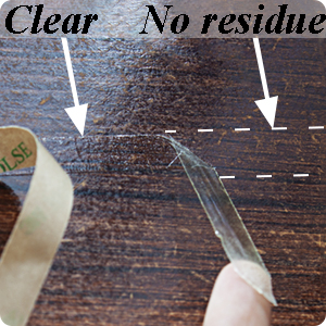 Double Sided Tape,Clear Adhesive Tape,Heavy Duty Thin Transfer Tape,Sticky,Waterproof,5 Sheet(Strips,Sheet) for Repair Cell Phone,DIY,Home,Automotive Deco