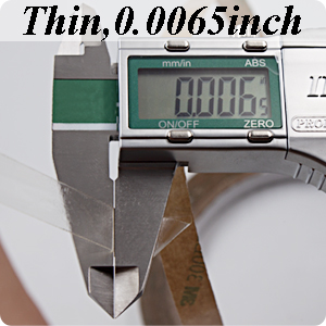Double Sided Tape,Clear Adhesive Tape,Heavy Duty Thin Transfer Tape,Sticky,Waterproof,5 Sheet(Strips,Sheet) for Repair Cell Phone,DIY,Home,Automotive Deco