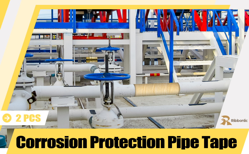 2 Pcs 2" X33' Corrosion Protection Pipe Tape Grease Tape