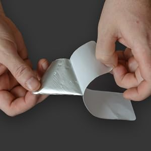 TapePlus Aluminum Foil Tape - Heat-Resistant HVAC Tape - Waterproof Weather Barrier - High-Temp Thermal Seal - 3 in x 210 ft, Silver