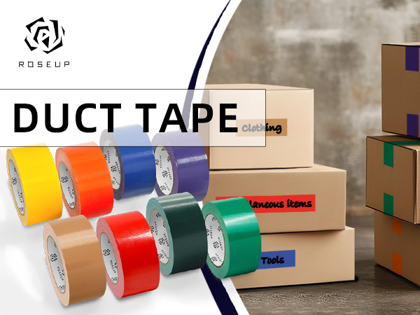 2 Pack Duct Tape Heavy Duty,7.5 Mil Thickness,2 Inches x 30 Yards,Flexible,No Residue,Waterproof and Tear by Hand,Multi-Use for Indoor & Outdoor,Orange