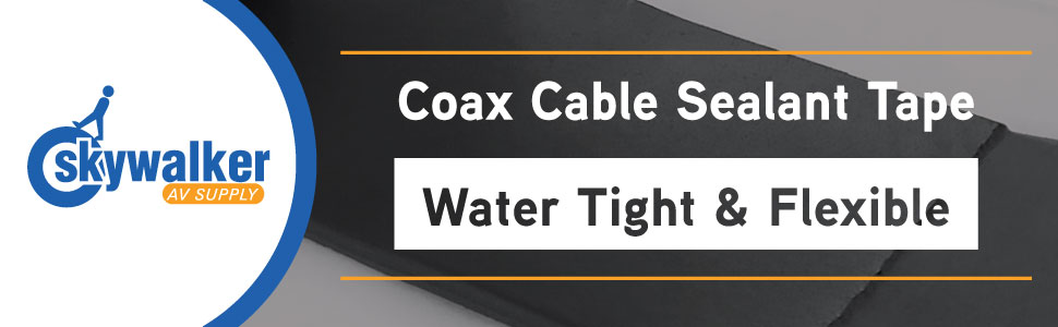 Skywalker 1/2” x 60” Non-Contaminating & Non-Conductive Coax Cable Sealant Tape