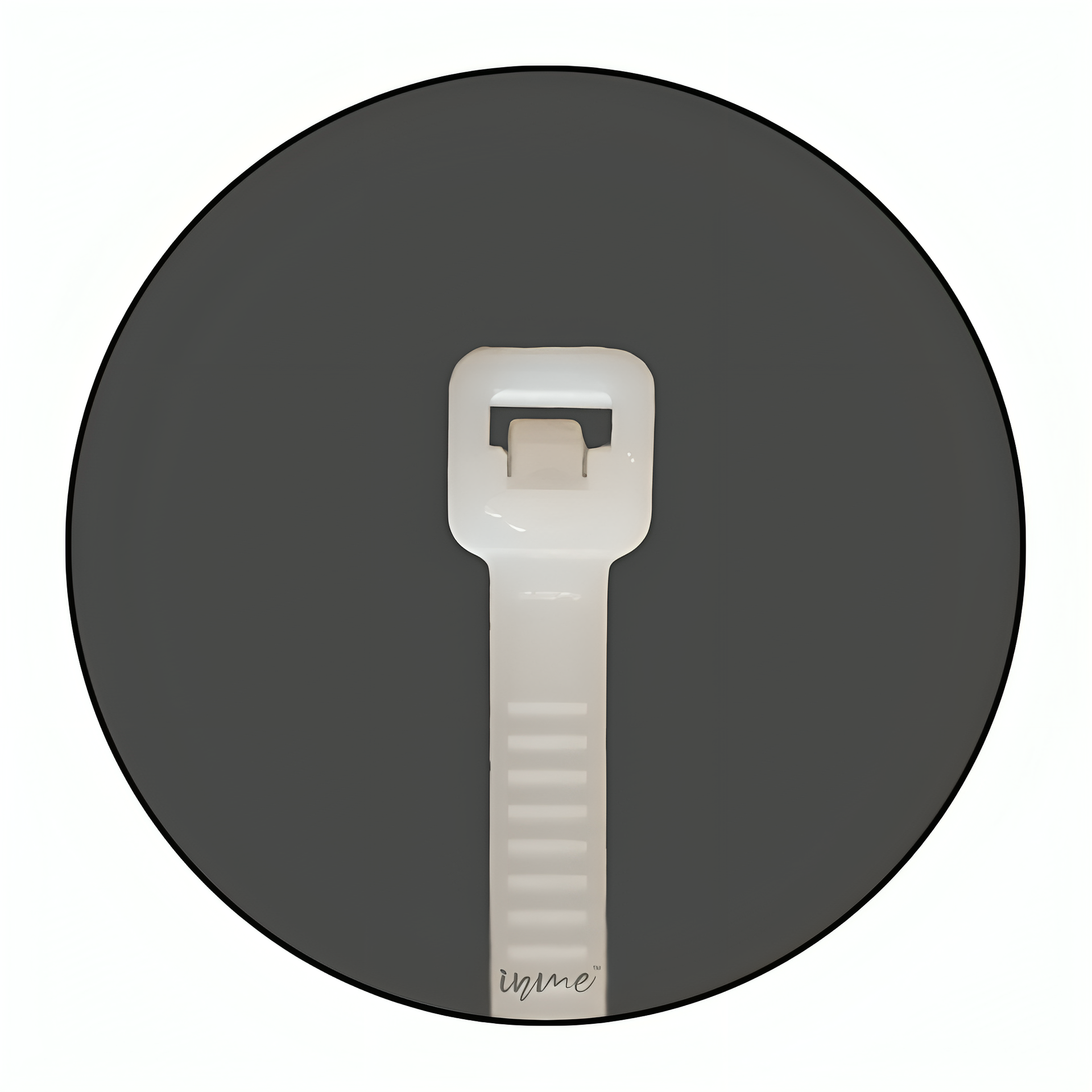 Inme Cable Tie/Zip Tie Tags Plastic Ties Lock Strip Strap Self Locking Nylon Wire Tag Belt Heavy Duty & Durable Combo - 50 pcs each (White, 4, 6, 8, 10, 12 inch Combo - 250 pcs)