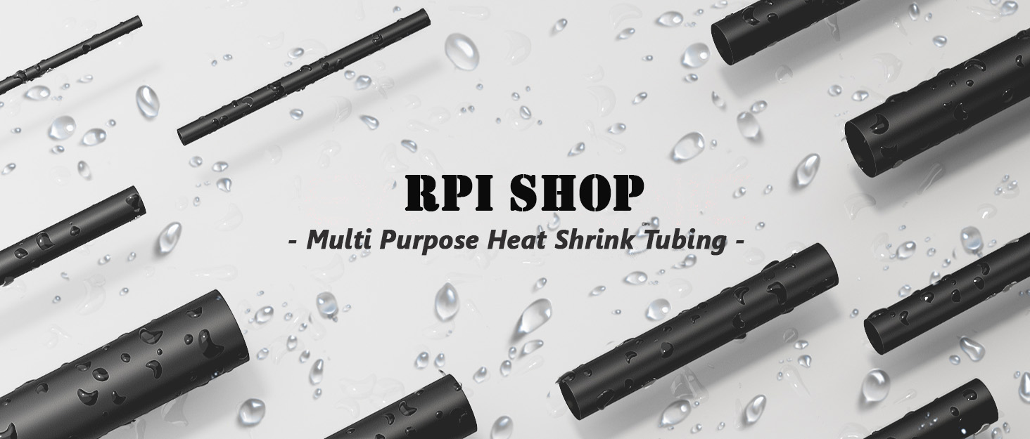 Rpi shop - 93 pieces Polyolefin Heat Shrink Tube, Insulated Wire Cable Sleeving Wrap, Multicolour - 8 Different Cut Size without Box (iPhone's lightning or charging cable repair sleeve)