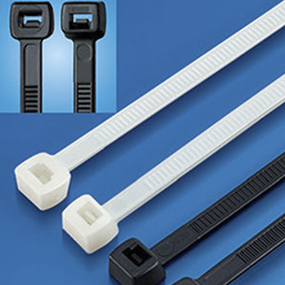 NM- Nylon Cable tie (White) - Pack of 100 (6 Inches)