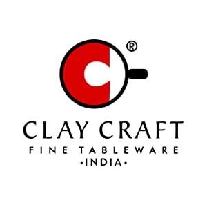 Clay Craft Ceramic Coffee Mugs - Set of 4, Multicolour, 220ml