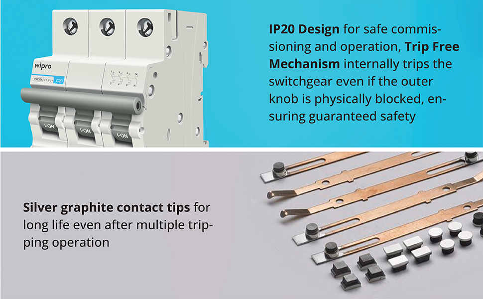 Wipro MCB 16A DP