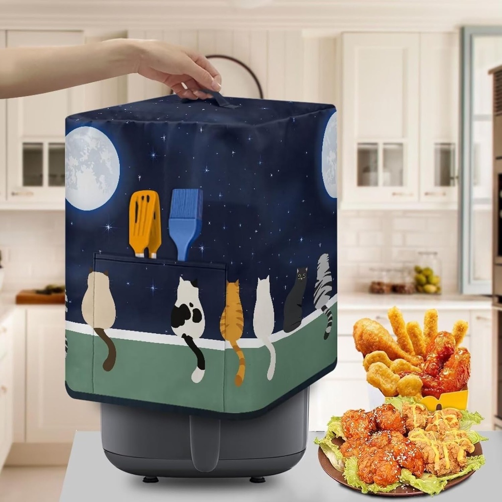 cat-moon-print-air-fryer-oven-dust-cover-4.jpg