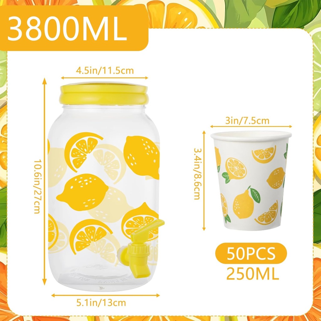 lemon-plastic-drink-dispenser-and-50-pcs-2.jpg