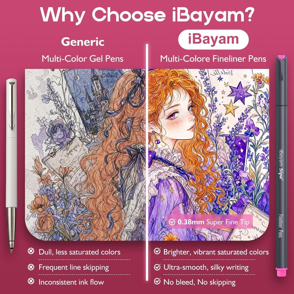 ibayam-journal-colored-pens-18-pack-fine-91KZVeRx49L.jpg