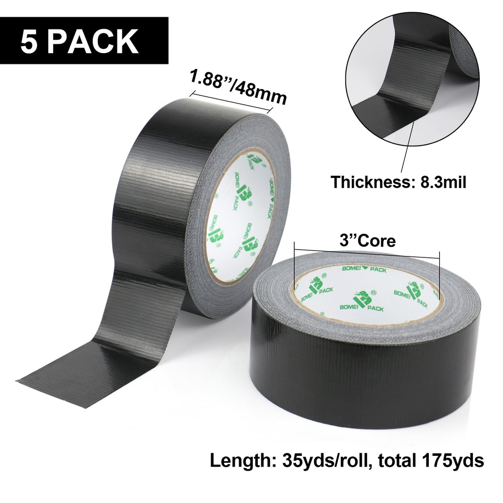 bomei-pack-5-pack-black-duct-tape-roll-c-719AMraQxPL.jpg