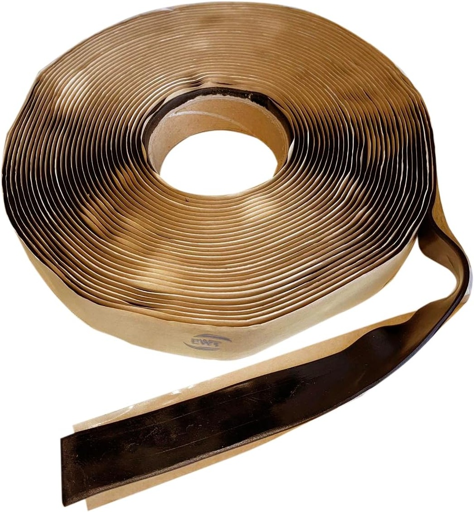 Premium Asphalt Tarmac Parking Lot Joint and Crack Sealer Repair Hot-Filler II 50 FT Long (3mm Thick) (1.25 in)