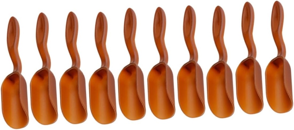 30 Pcs Shovel Spoon Portable Tea Spoons Succulent Plants Microlandscape Gardening Delicate Dark Garden Tool Home Store Use