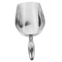 150pieces Stainless Steel Ice Scoop Multi-Functional Food Shovel for Kitchen Bar and Restaurant Use Heavy-Duty Smooth Finish Compact Design for Easy Storage