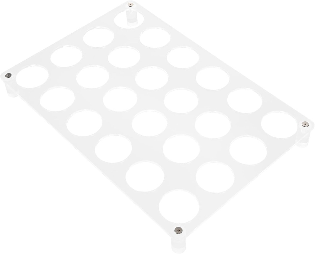 Coffee Holder Storage Rack for Capsules Transparent Organizer for Coffee Station Accessories Stylish Ergonomic Design for Kitchen Office Cafe and More