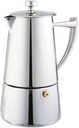 Cuisinox COF-10R Roma 10-Cup Stainless Steel Stovetop Moka Espresso Maker