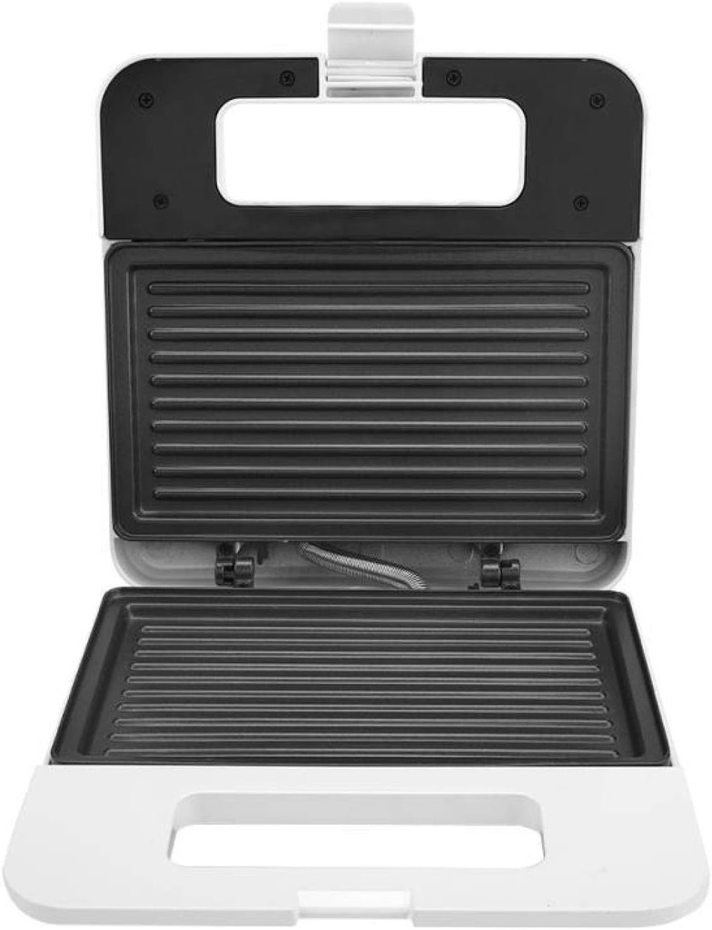 Waffle maker， 220-240V Stainless Steel Electric Grill Waffle Maker ， Automatic Egg Frying Pan Sandwich Toaster Breakfast Machine EU Plug