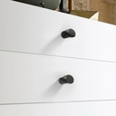 10 Pack 1.2 Inch(31mm) Oil Rubbed Bronze Cabinet Knobs, Kitchen Cabinet Hardware for Cupboard Drawer Pulls Knobs ﻿