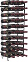 Sorbus Wine Rack Freestanding Floor - Wine Bottle Holder Holds 40 Bottles of Wine - 40 Bottle Capacity Wine Storage for Any Bar, Wine Cellar, Kitchen, Dining Room