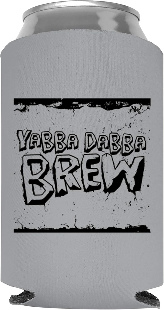 Fun Costumes Yabba Dabba Brew Can Cooler Standard