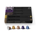 Nespresso Capsules Original Line, Ispirazione Variety Pack, Mild, Medium, Dark Roast Espresso Coffee, 50 Count Espresso Coffee Pods