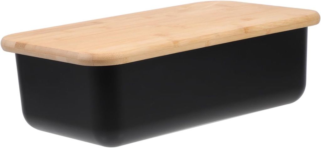 Ciieeo Bread Storage Box and Materials Home Snack Container for Kitchen and Bakery Stylish Baked Goods Organizer for Countertop and Pantry