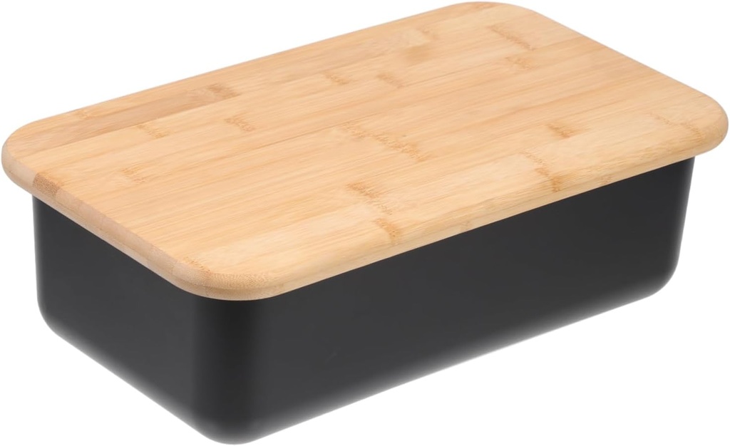 Bread Storage Case Lid Stylish Dessert Organizer Box for Kitchen Countertop and Versatile Storage for Baked Goods Cakes and Pastries