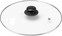 Glass Pot Lid Replacement Round 10.43" / 26.5cm, Slow Cooker Lid Fits for Rival SCRC507 pot